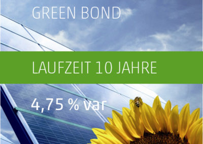 4,75 % variabel PV-Invest Green Bond 2022-2032